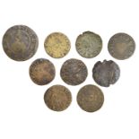 KENT, Gravesend, John Biddle, Halfpenny, 1670, 1.49g/12h (N 2574; BW. 288); Margret Bird, Fa...