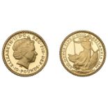 Elizabeth II (1952-2022), Britannia issues, Britannia gold Proof Ten Pounds, 2000 (S BGC3)....