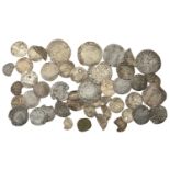 Henry II to Charles I, miscellaneous hammered coins (46), including an Edward II Penny of Bu...