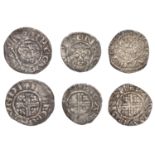 Richard I (1189-1199), Pennies (3), all class IVb, London (2), Fulke, fvlke Â· on Â· lvndi, re...