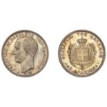 Greece, George I, Drachma, 1873a (Divo 53b; KM 38). Toned, good extremely fine [slabbed NGC...