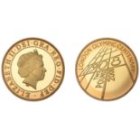 Elizabeth II (1952- ), Decimal issues, Proof Two Pounds, 2008, in gold, London Olympics c...
