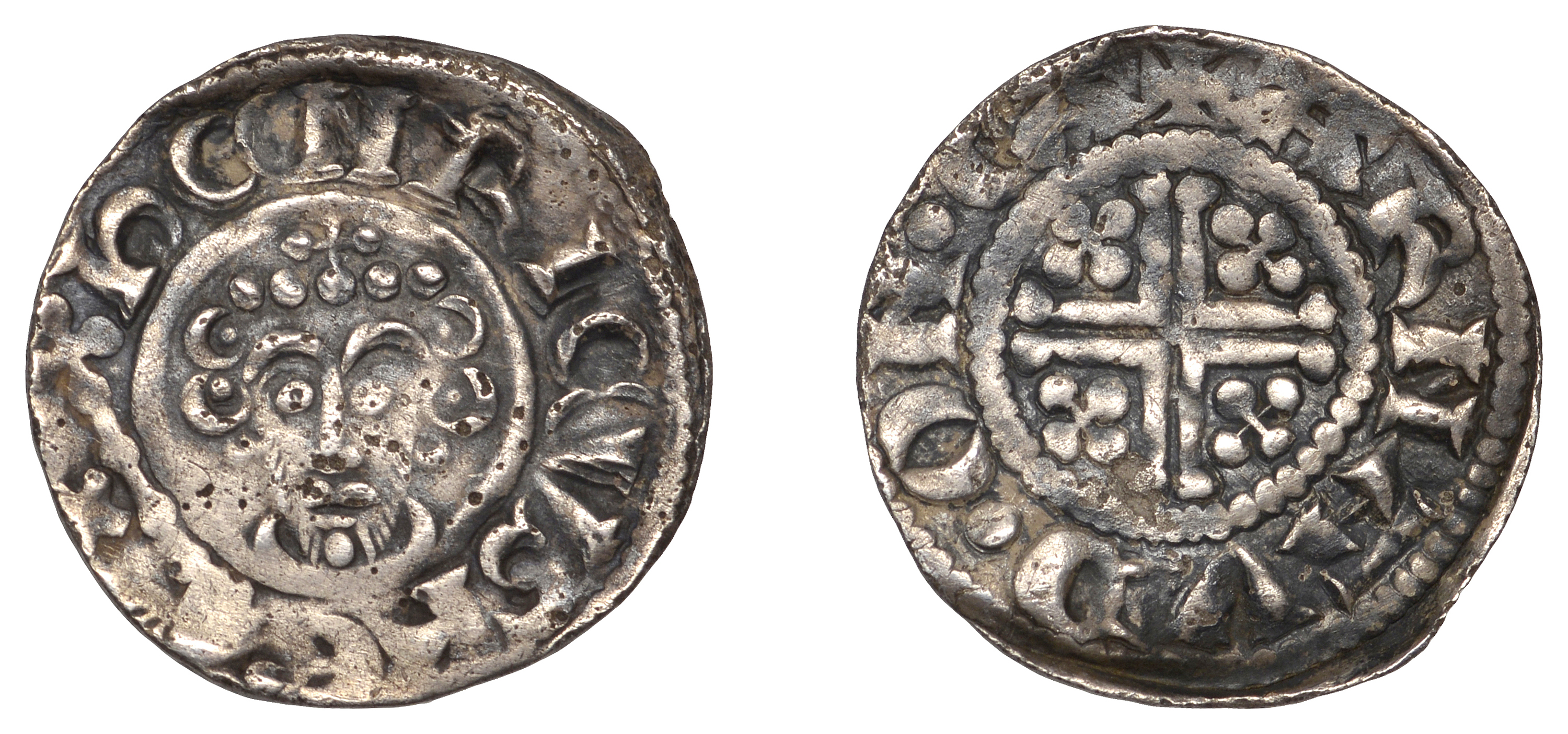 John (1199-1216), Penny, class Vb2, Canterbury, Arnaud, arnavd Â· on Â· ca, 1.35g/6h (SCBI Mas...