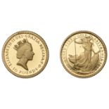 Elizabeth II (1952-2022), Britannia issues, Britannia gold Proof Ten Pounds, 1996 (S BGC1)....