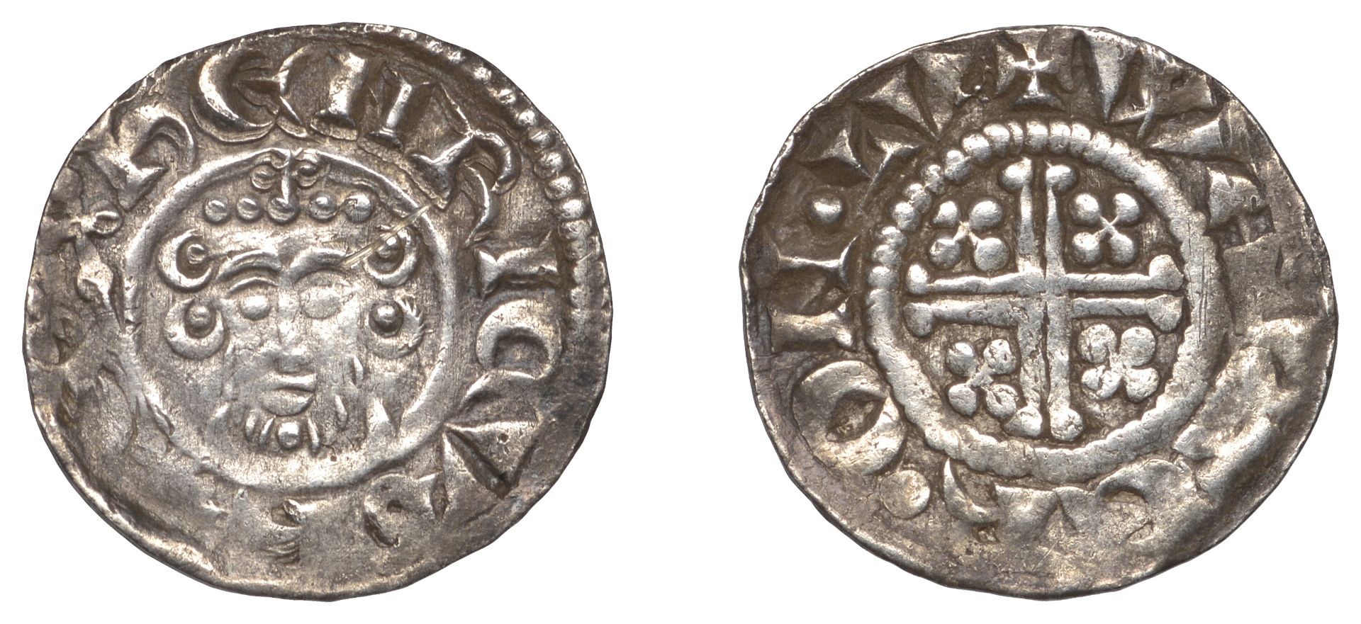 John (1199-1216), Penny, class Vc, London, Walter, walter Â· on Â· lv, 1.43g/1h (SCBI Mass 169...