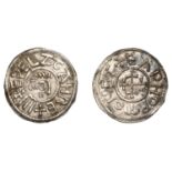 Kings of East Anglia, Ã†thelstan (825-40), Penny, [Ipswich], Eadnoth, edelztan re+, draped bu...
