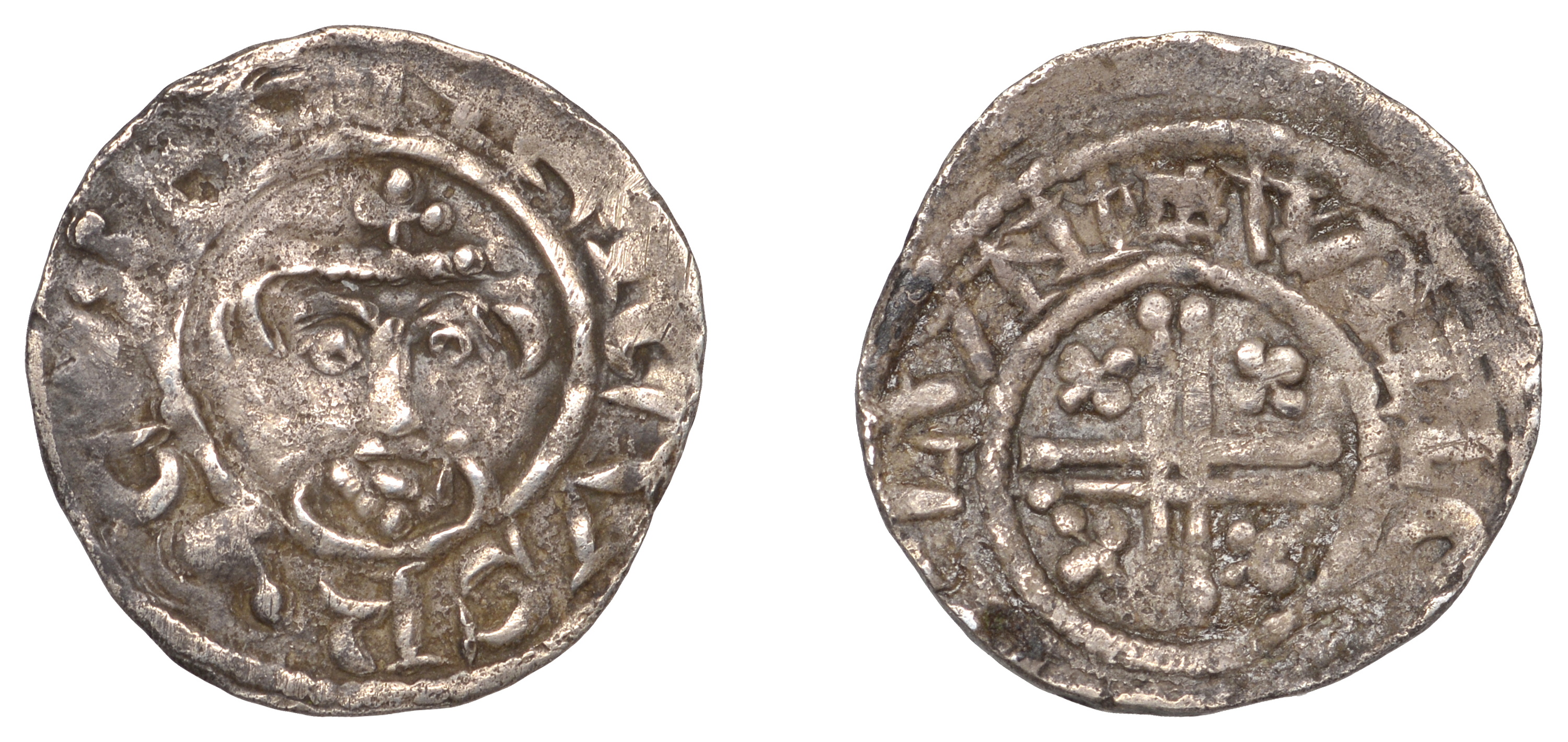 Richard I (1189-1199), Penny, class IVb, London, Willelm, willelm Â· on Â· lvni, 1.33g/10h (SC...