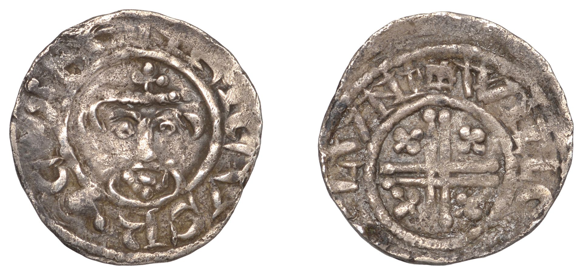 Richard I (1189-1199), Penny, class IVb, London, Willelm, willelm Â· on Â· lvni, 1.33g/10h (SC...