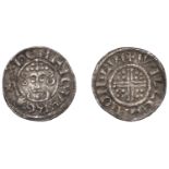 John (1199-1216), Penny, class Vb1, London, Willelm, willelm Â· on Â· lvn (vn ligated), 1.38g/...