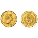 George III (1760-1820), Pre-1816 issues, Half-Guinea, 1813, seventh bust (EGC 859; S 3737)....