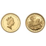 Elizabeth II (1952-2022), Britannia issues, Britannia gold Proof Ten Pounds, 1997 (S BGC2)....