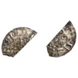 Henry I (1100-1135), Cut Halfpenny, Annulets type [BMC I], uncertain mint, Godwine?, gdpi[--...