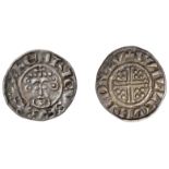 John (1199-1216), Penny, class Vb1, London, Willelm B, willelm Â· b Â· on Â· lv, curls 2/2, 1.4...