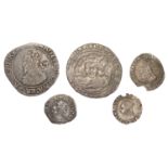 Edward III, Pre-Treaty period, Groat, series E, York, mm. cross 2, 3.89g/3h (S 1572); Charle...