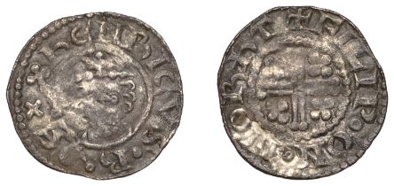 Henry II (1154-1189), Penny, class Ib1, Northampton, Filip, filip Â· on Â· norht, 1.30g/3h (SC...