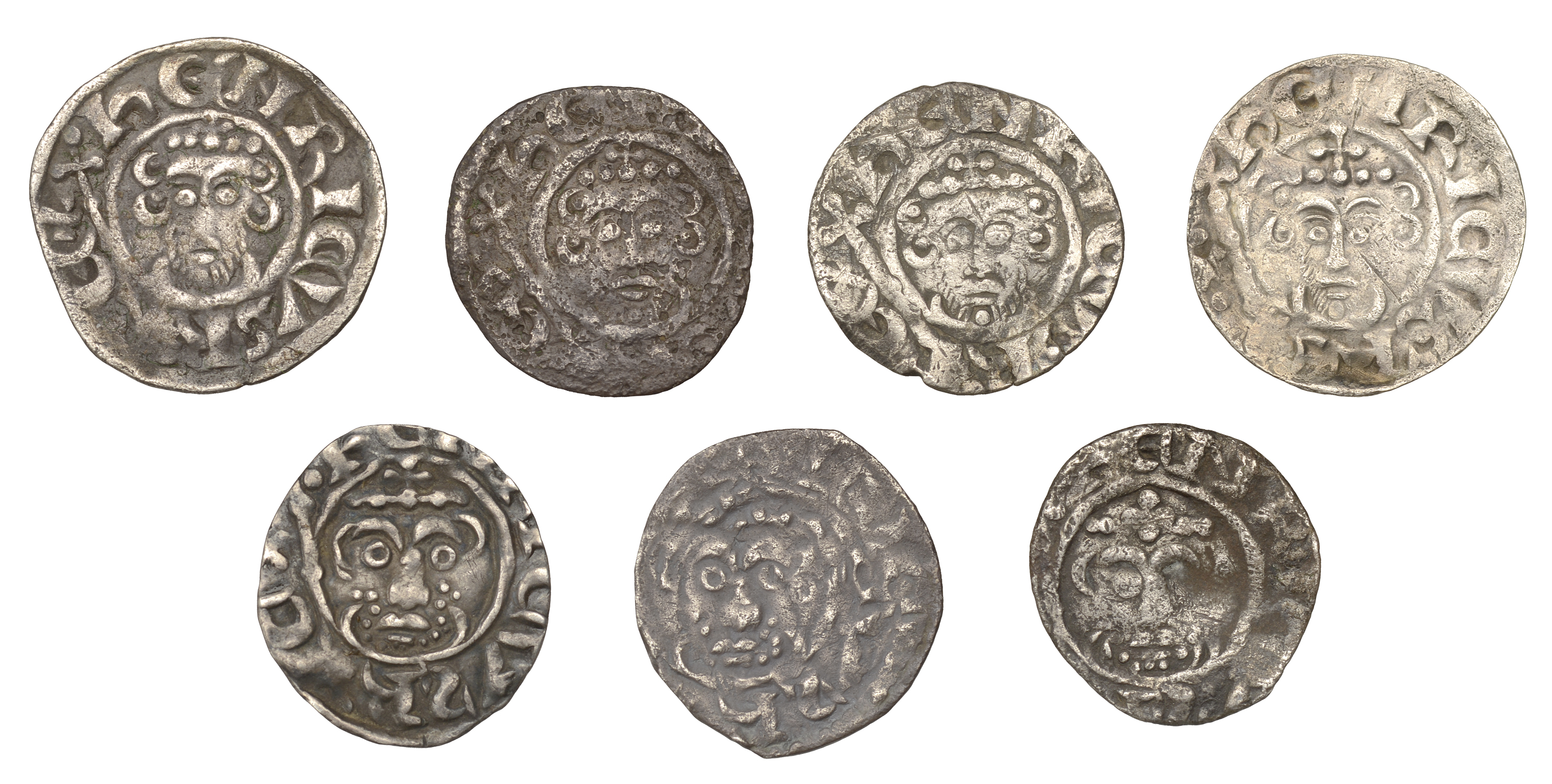 John (1199-1216), Pennies (7), class IVc (3), London (2), Fulke, fvlke on lvn, 0.93g/11h, Wi...