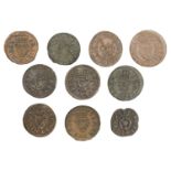 James I and Charles I, Farthings (10), including Harrington, Lennox, Maltravers, Richmond, e...