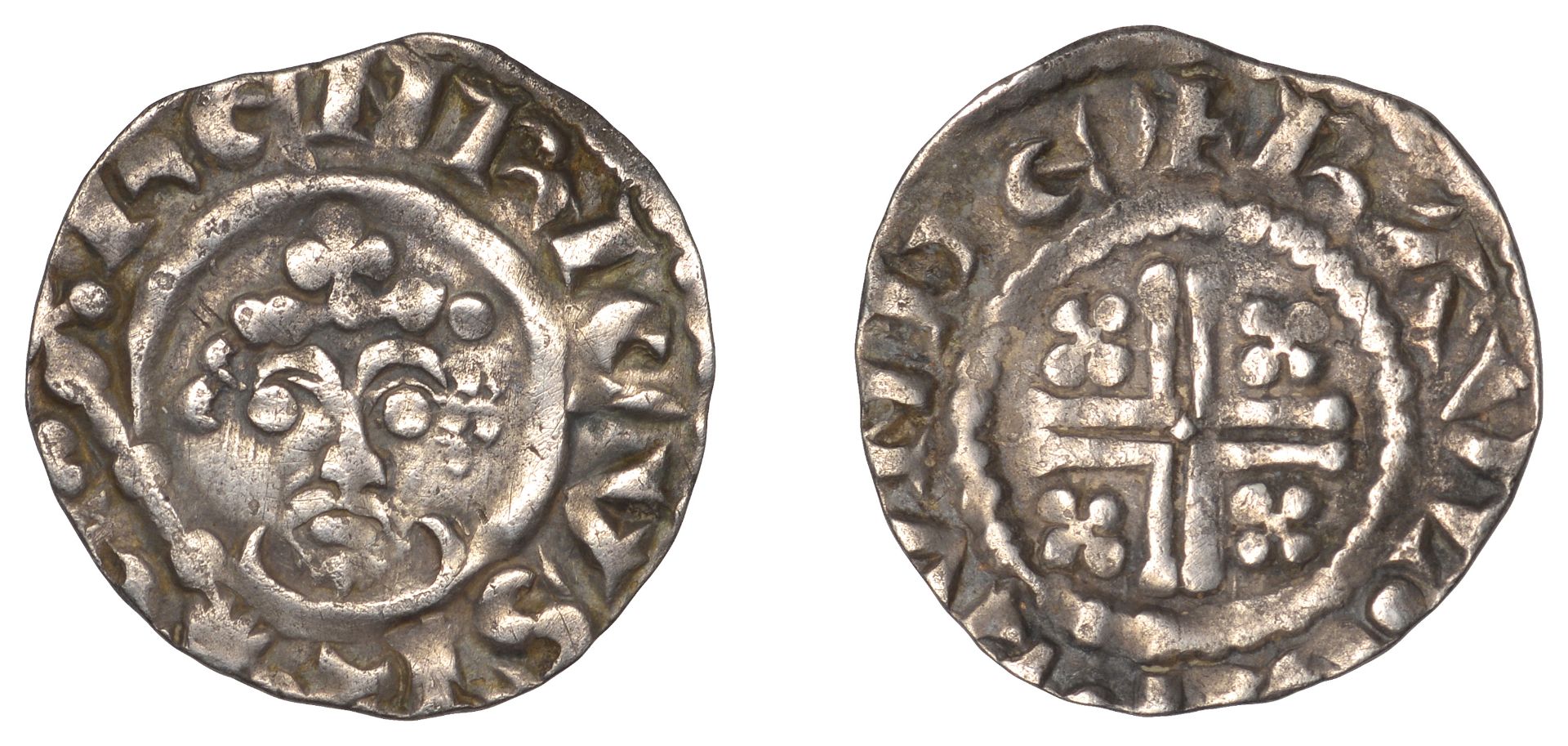 Henry II (1154-1189), Penny, class Ic, London, Raul, ravl Â· on Â· lvnde, 1.37g/12h (SCBI Mass...