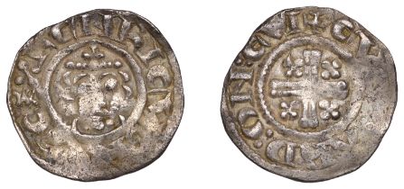 Richard I (1189-1199), Penny, class IVa*, York, Everard, everard : on : evi, 1.41g/3h (SCBI...