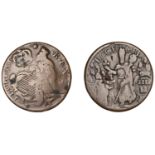 Charles II (1649-1685), St Patrick's coinage, 'Halfpenny', 9.31g/12h (Vlack/Martin 1-A; Whit...