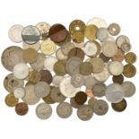 Miscellaneous, Assorted coins of Libya, Morocco (3), Saudi Arabia (2), Tanzania, Thailand (5...