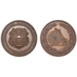 Cambridge University Bicycle Club, a bronze medal by Munsey, University arms, rev. penny-far...