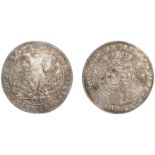 Germany, SAXE-COBURG-EISENACH, Johann Casimir and Johann Ernst II, Thaler, 1589b, Saalfeld,...