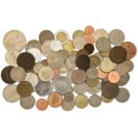 Miscellaneous, Assorted coins of Ireland (19), Isle of Man (12), Israel (2), Italy (15), Jam...