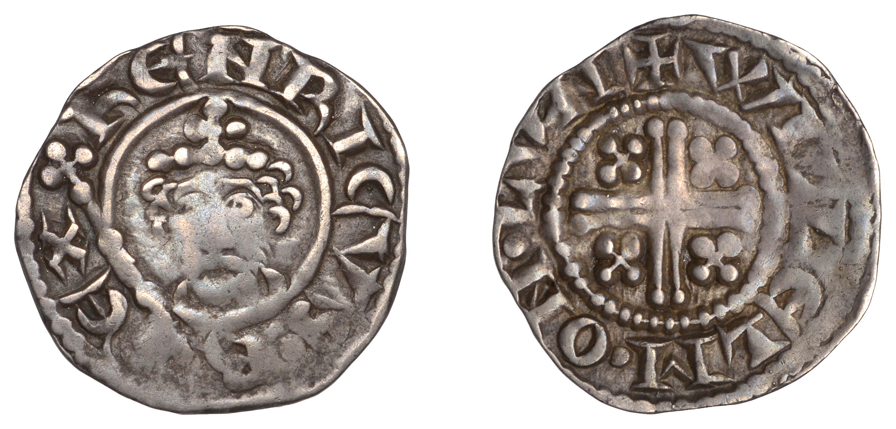 Henry II (1154-1189), Penny, class Ia4, London, Willelm, willelm Â· on Â· lvn, 1.33g/7h (SCBI...