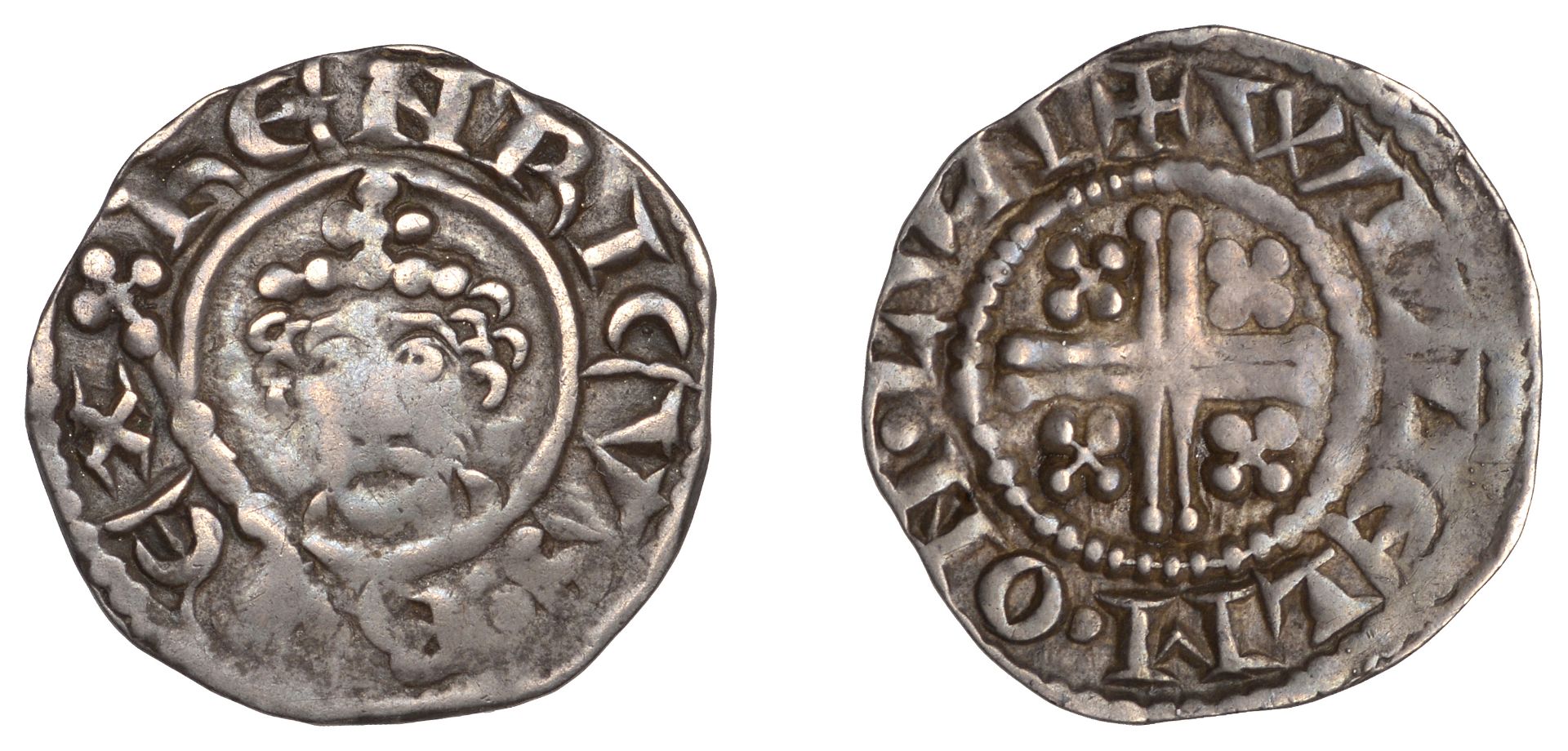 Henry II (1154-1189), Penny, class Ia4, London, Willelm, willelm Â· on Â· lvn, 1.33g/7h (SCBI...