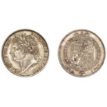 George IV (1820-1830), Shilling, 1824 (ESC 2400; S 3811). Some surface dirt, extremely fine...