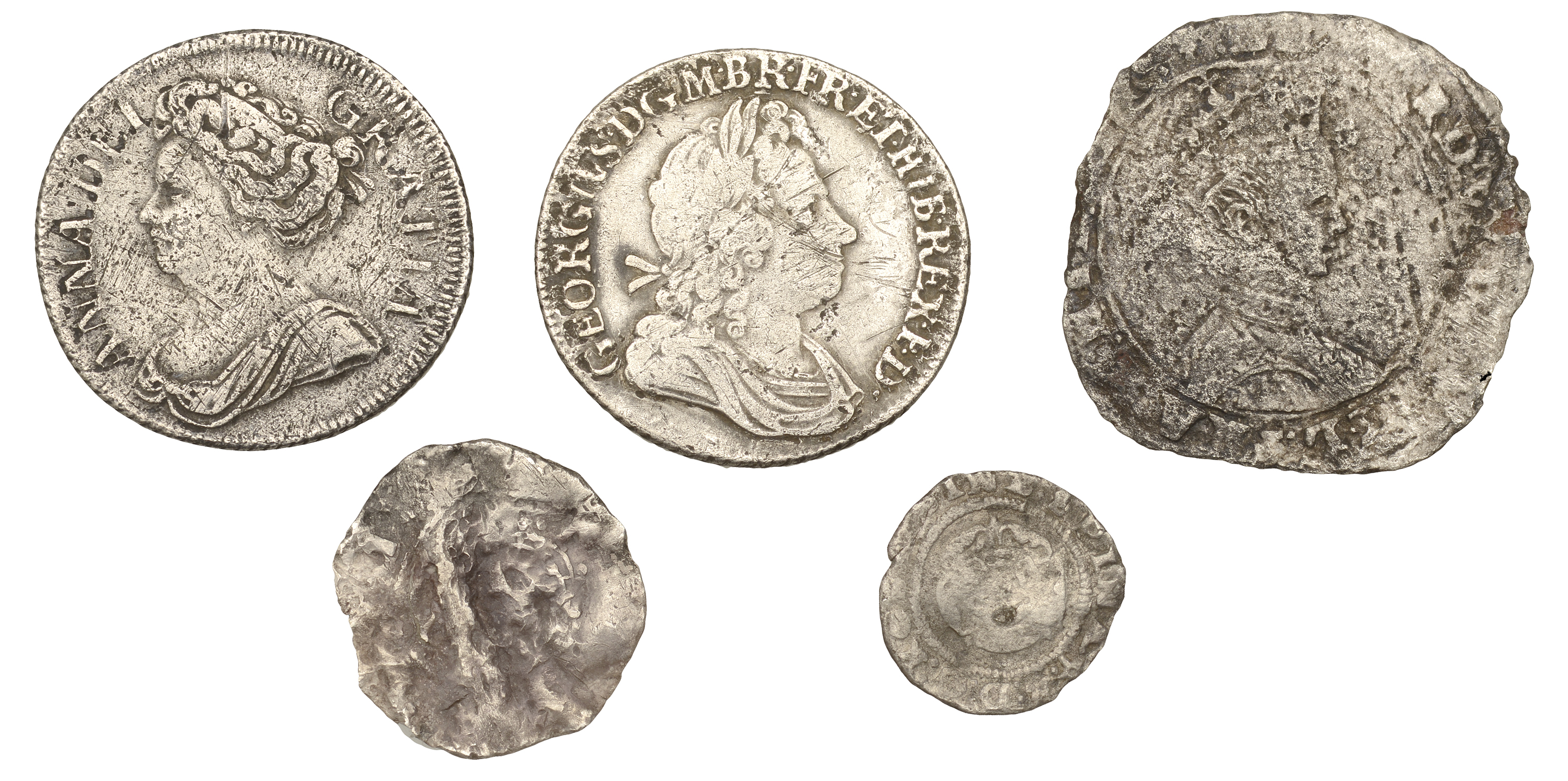 Stephen, Penny, Cross Moline type [BMC I], Lincoln?, uncertain moneyer, [â€“â€“]ncoln, 1.26g (N...