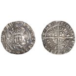 Henry VII (1485-1509), Facing Bust issue, Groat, class IIIc, mm. anchor (inverted on obv., u...