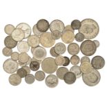 Miscellaneous, Coins of the World (50), all in silver [50]. Varied state Â£200-Â£300