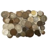 Miscellaneous, Assorted World coins, in silver (40), base metal (47) [87]. Varied state Â£15...