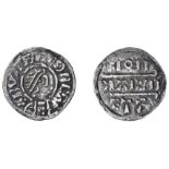 Kings of Mercia, Burgred (852-74), Penny, Phase III, c. 868-74, Diarwulf, bvrgred rex, diade...