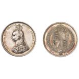 Victoria (1837-1901), Proof Shilling, 1887, Jubilee head, 5.65g/12h (ESC 3138; S 3926). Obve...