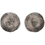 Elizabeth I (1558-1603), Third issue, Sixpence, mm. trefoil, 2.51g/12h (S 6508; DF 253). Abo...