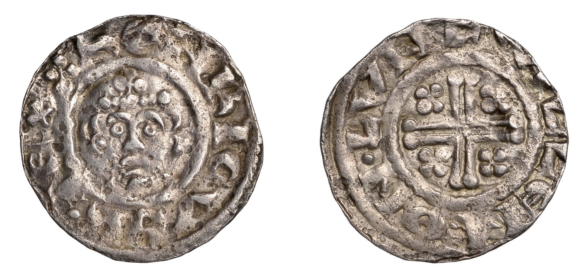 Richard I (1189-1199), Penny, class IIIab2, London, Willelm, willem Â· on Â· lvn, sceptre almo...