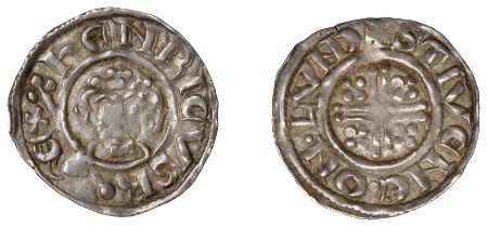 Richard I (1189-1199), Penny, class IVa, London, Stivene, stivene Â· on Â· lvnd, double-barred...