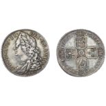 George II (1727-1760), Halfcrown, 1746 lima, edge decimo nono (ESC 1688; S 3695A). Lightly c...