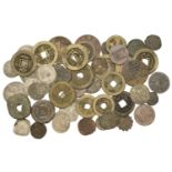 Miscellaneous, Assorted World coins, in silver (22), base metal (35) [57]. Varied state Â£10...