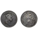 George I (1714-1727), Wood's coinage, Farthing, 1723, type 3 (Martin 3.13/Bb1; S 6604). Abou...