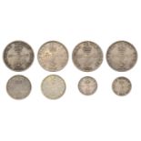 British Colonies, George IV, Anchor money, Quarter-Dollars (4), 1820, 1822 (3) (Prid. 9-10;...