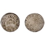 John (1199-1216), Penny, class Vb1, York, Nicole, nicole Â· on Â· ever, o of moneyer's name ov...