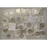 Italy, Assorted 20th century silver coins (34) (34). Varied state Â£60-Â£80