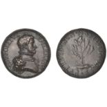VENICE, Ippolito Bracciolini, a bronze medal by S. Pallante, undated, armoured bust right, r...