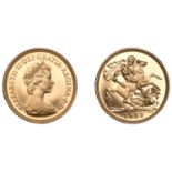 Elizabeth II (1952-2022), Sterling issues, Proof Half-Sovereign, 1982 (M 544A; S SB1). Brill...