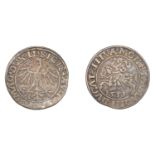 Lithuania, Sigismund III, Half-Grosz, 1551, 1.14g/3h (Gum. 598). Minor weakness in margins,...