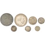 Miscellaneous, BAVARIA, Ludwig I, Kreuzer, 1828 (KM 727); BOHEMIA, Maria Theresa, silver Cor...